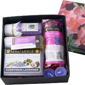 Soulflower Lavender Bath Set