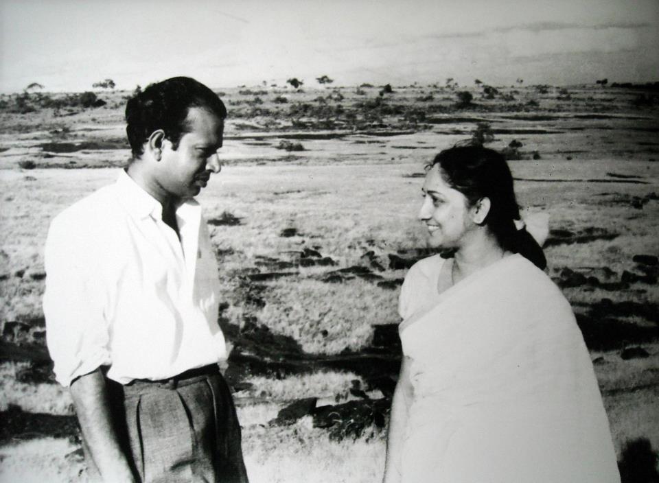 Tapan Sinha and Arundhati Devi