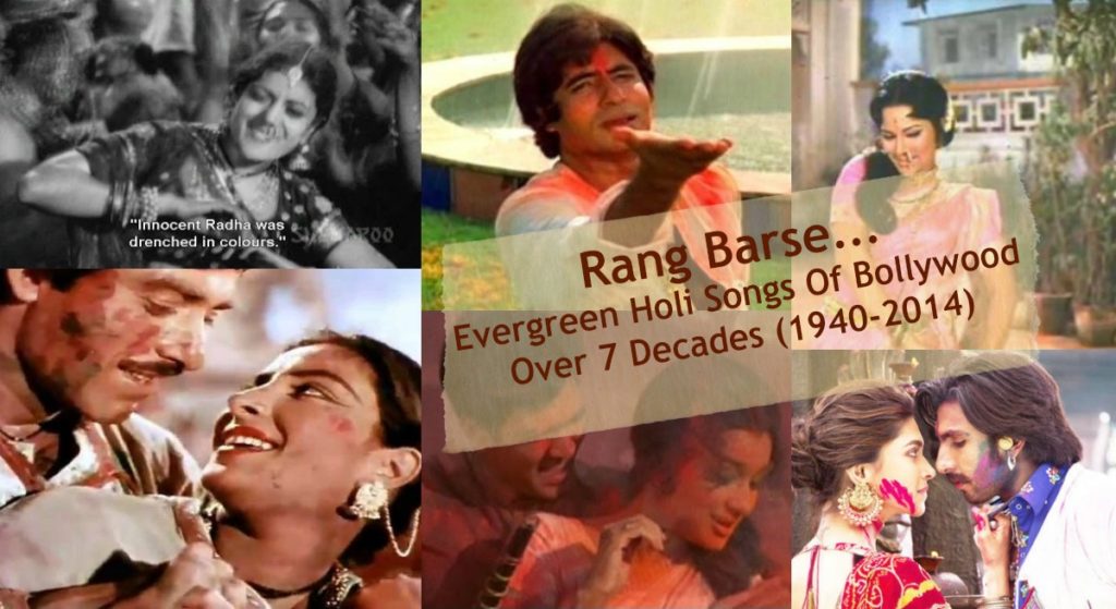 35 Holi Songs of Bollywood - the most comprehensive list