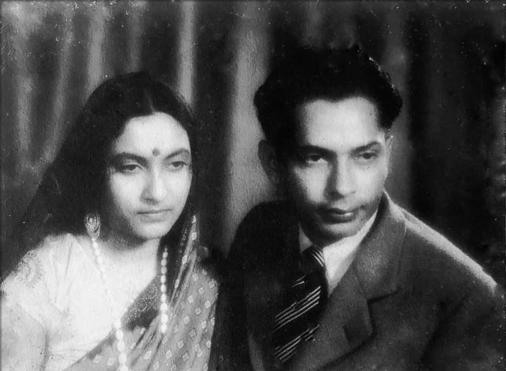 Bimal Roy with Manobina Roy