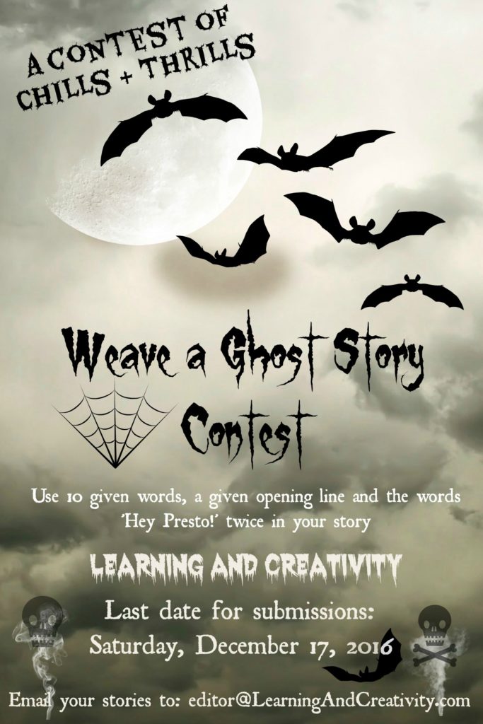 write a ghost story contest