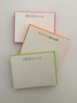 Personalized Notecards - Personalize with Name, Color | Product Review