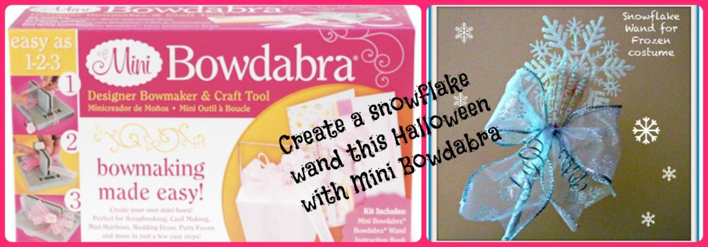 snowflake wand with Mini Bowdabra