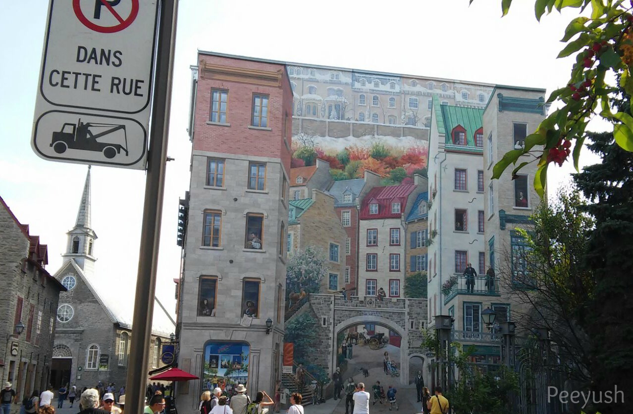Quebec murals