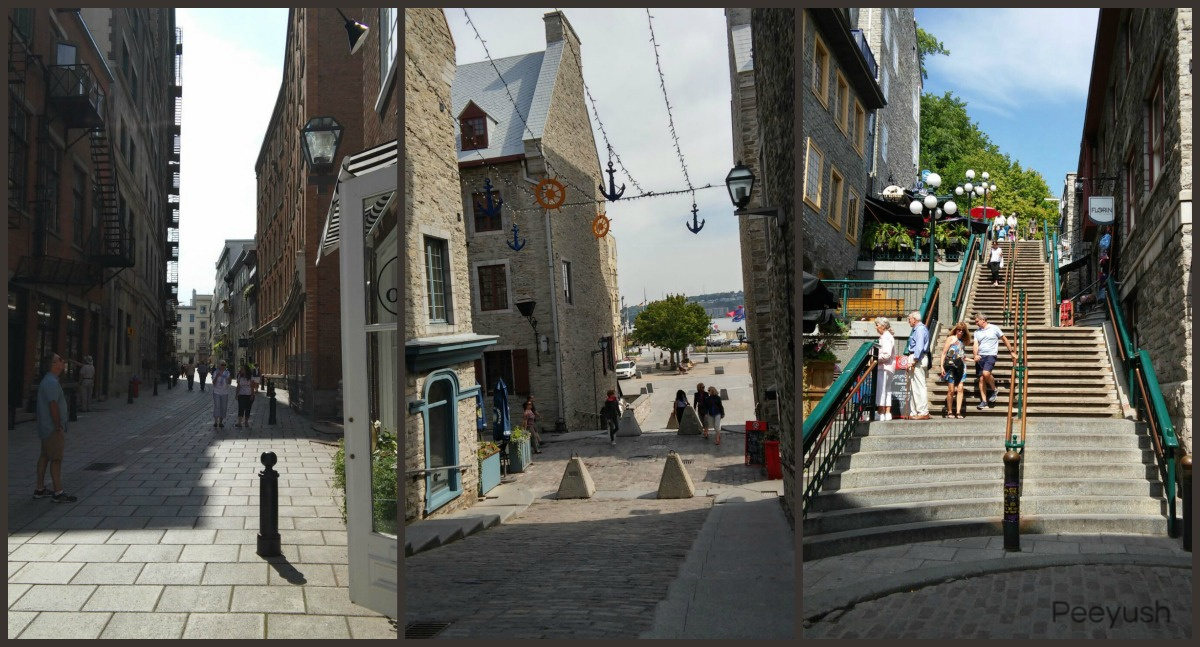 Quebec streets