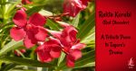 Rakta Karabi (Red Oleander): A Tribute Poem to Tagore’s Drama