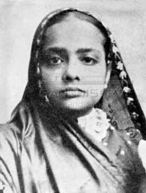 A young Kasturba