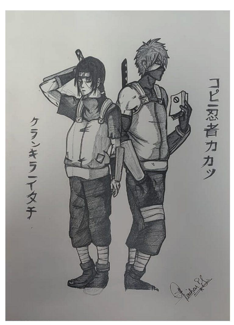 Anime Era | Pencil Sketches by Parth Parihar | LnC