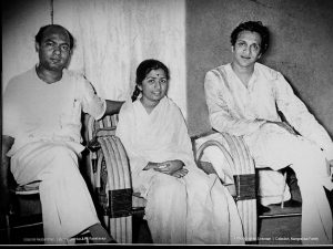 Ustad Ali Akbar Khan, Lata Mangeshkar and Pandit Ravi Shankar