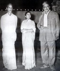 Kavi Pradeep, Lata and C Ramachandra