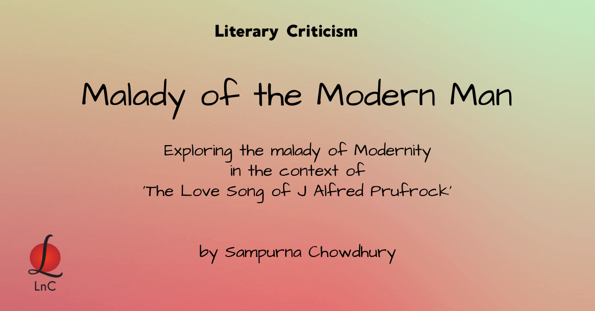 literary criticism the love song of j alfred prufrock