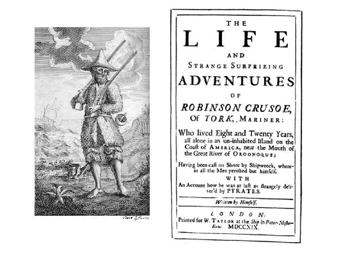 Robinson Crusoe (1719) 1st edition
