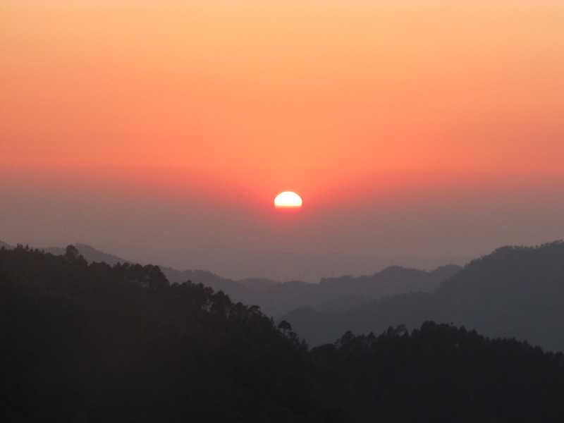 Sunset at Chail