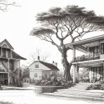 tree over the house story