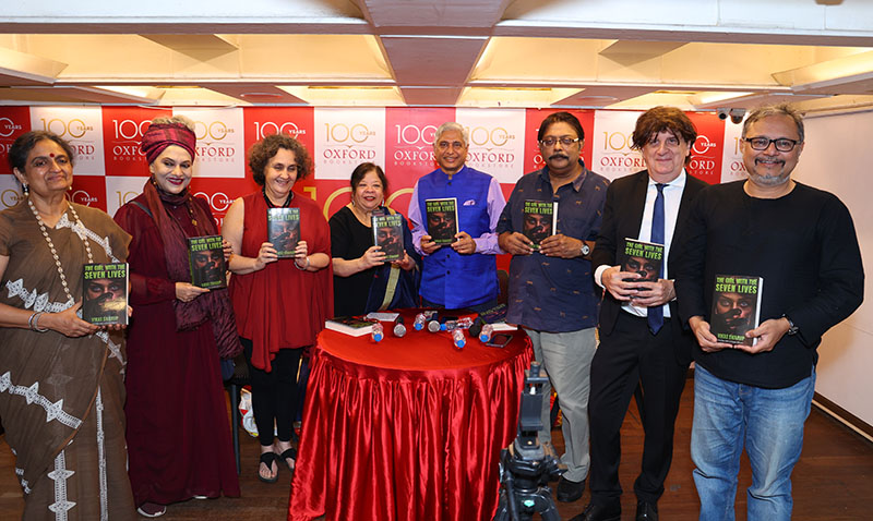 Left To Right: Dr Anuradha Lohia, Alokananda Roy, Dr Jael Silliman, Dr Julie Mehta, Ambassador Vikas Swarup, Prof Ashoke Viswanathan, Former French Consul General Didier Talpain, Debanjan Chakrabarti