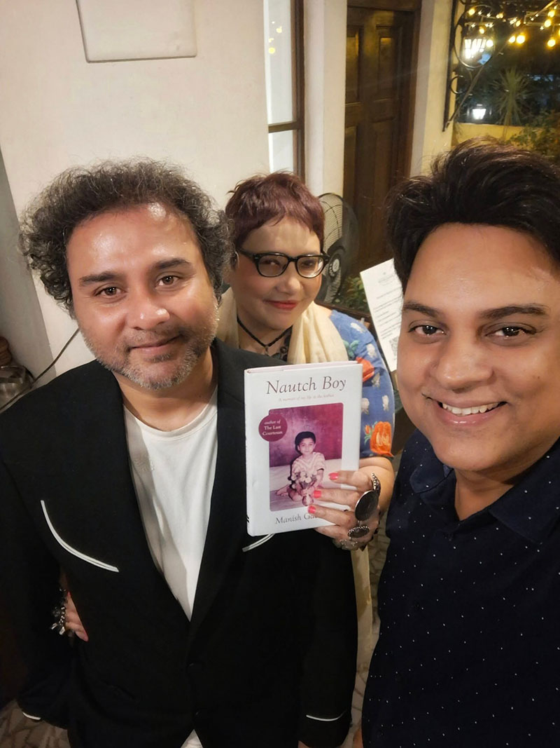 With Manish Gaekwad, author of Nautch Boy: A Memoir of My Life in the Kothas