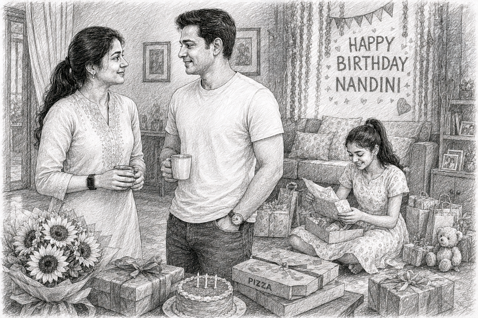 Nandini Family story - Aditi and Abhay