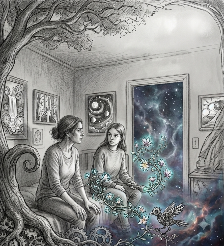 Mini story The Unlit Room 1
